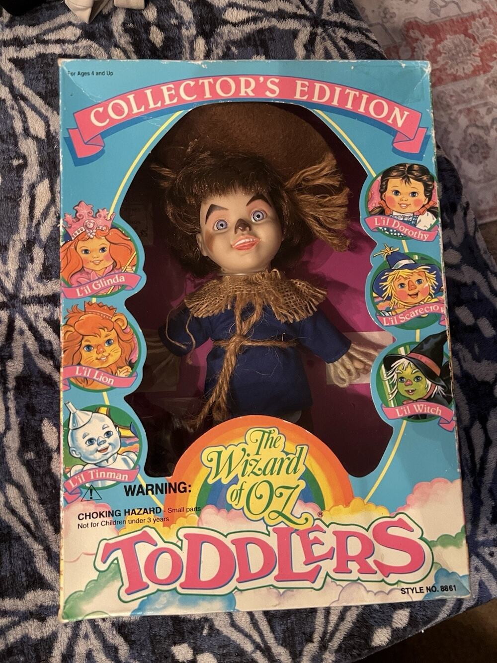 Vintage 1993 Sky Kids Inc The Wizard Of Oz Toddler Scarecrow Collectors Edition